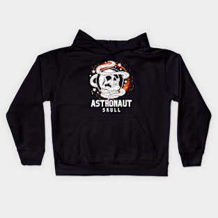 White And Black Illustration Ast Kids Hoodie